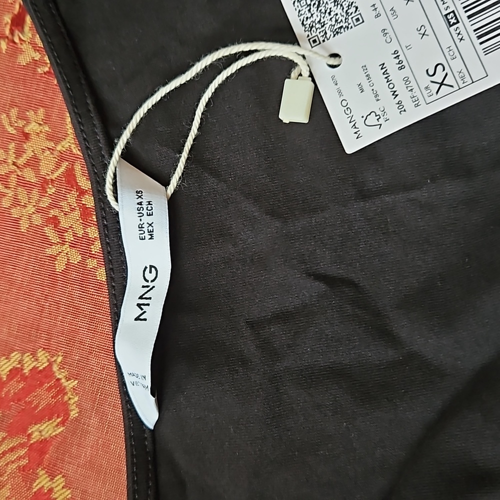 NWT Mango Ruffled Front Tank - Picture 5 of 7